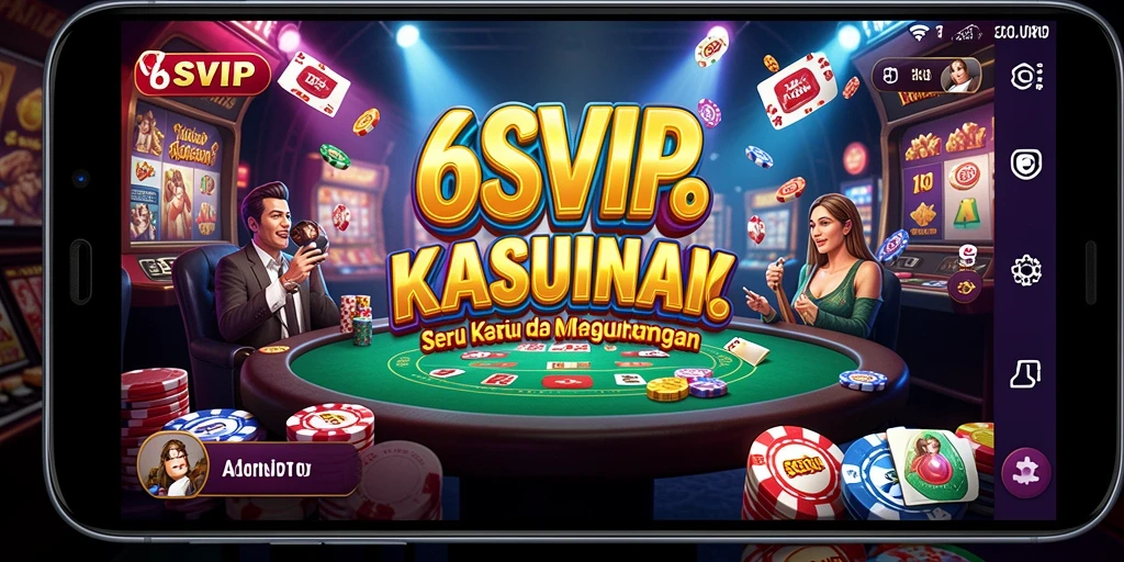 Tampilan gameplay menarik dari aplikasi Kasino 6SVIP.