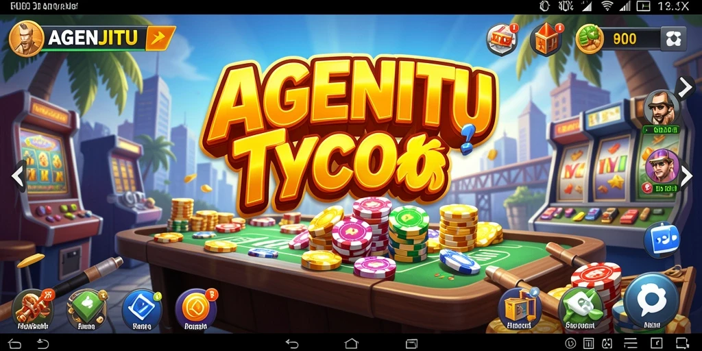 Tampilan gameplay AGENJITU yang menarik dan interaktif.