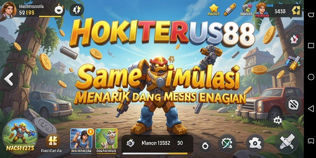Tampilan gameplay HOKITERUS88 yang menakjubkan dan menarik.