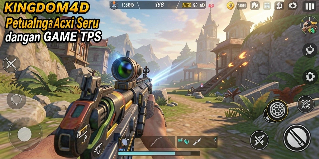 Tampilan sepenuhnya dari gameplay seru KINGDOM4D