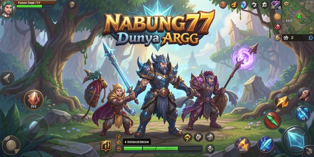 Tampilan gameplay <strong>NABUNG77</strong> yang mendebarkan dalam aksi ARPG.