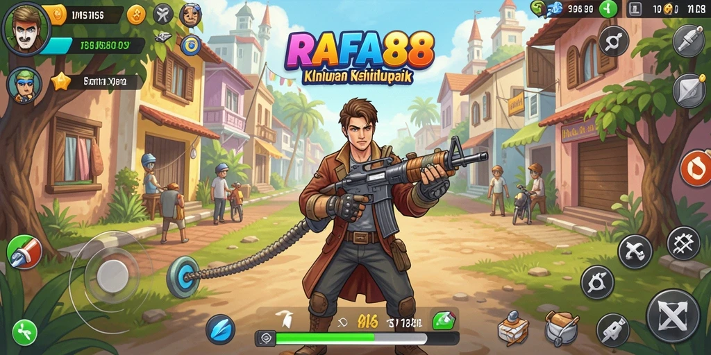 Tampilan gameplay RAFA88 yang menarik dan interaktif.