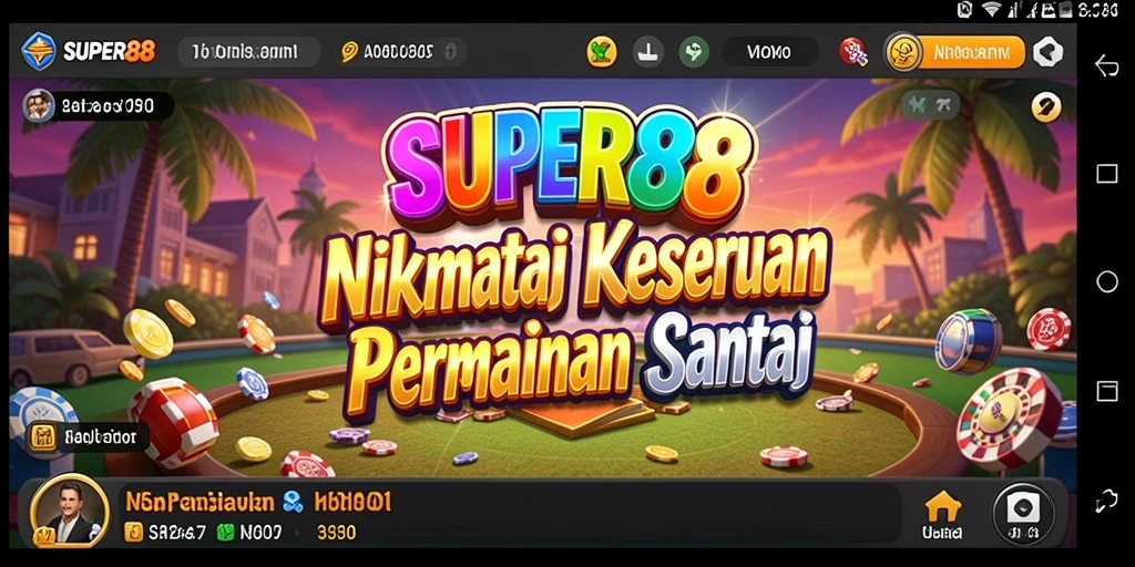Gameplay seru dan menyenangkan dalam SUPER88 yang siap menghibur.