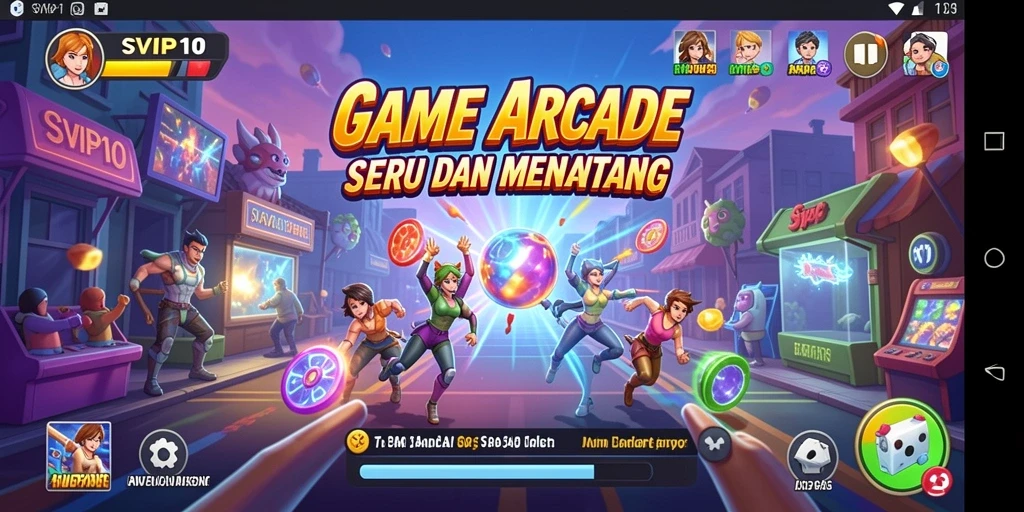 Tangkapan layar menunjukkan aksi seru dalam gameplay SVIP10 yang menantang.